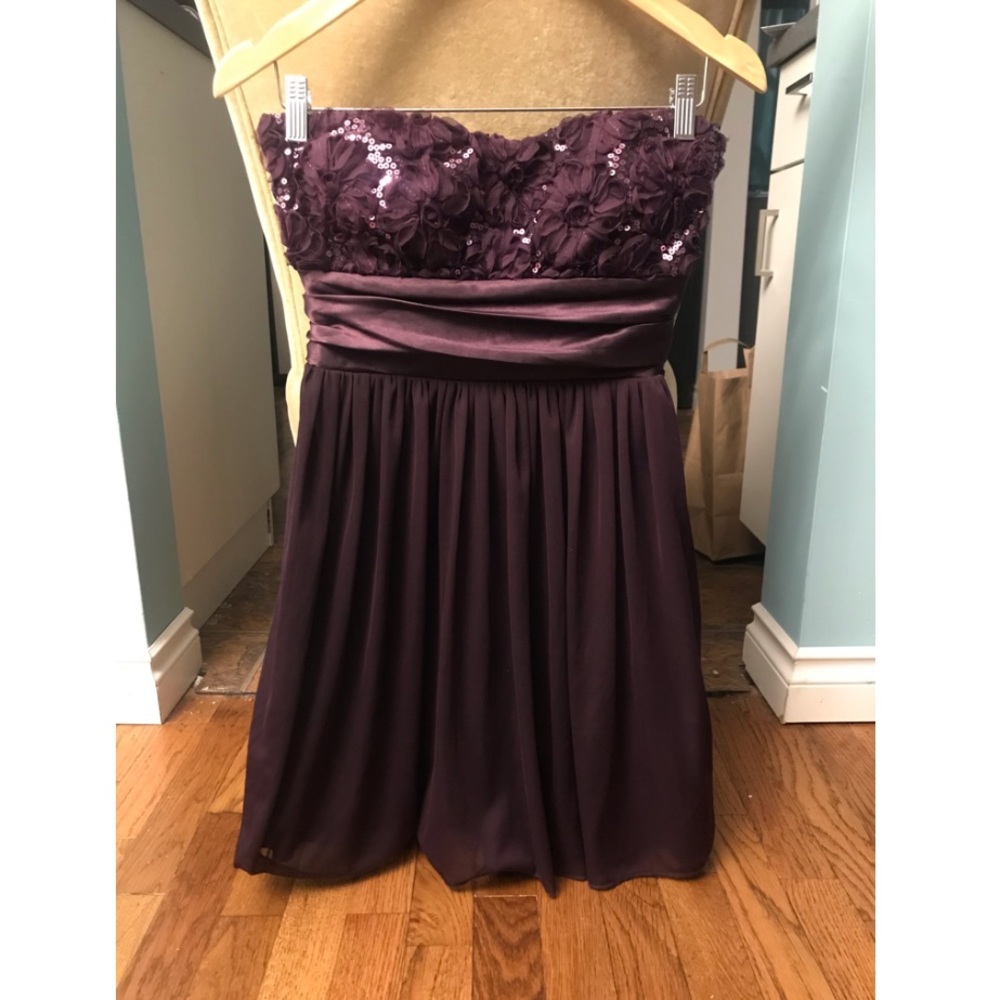 Dark Purple Cocktail Dress